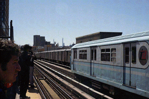 Jeremy Zorek Train Of Many Colors GIF