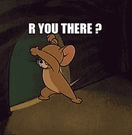 Jerry Knocking R You There GIF