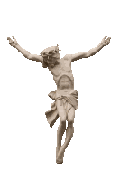 Jesus Cruz Sacristunin Sticker