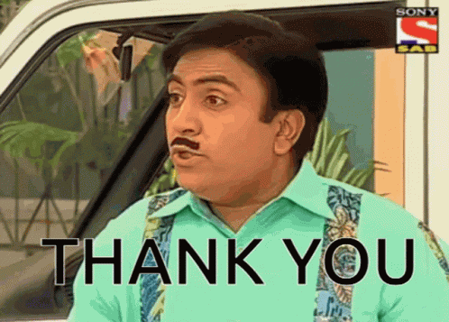 Jethalal Thank You GIF