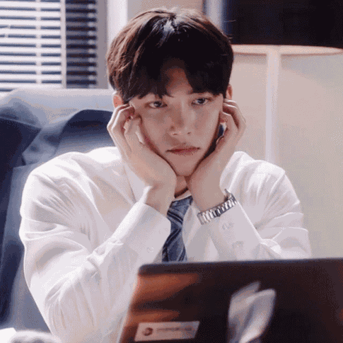 Ji Chang Wook Thinking GIF