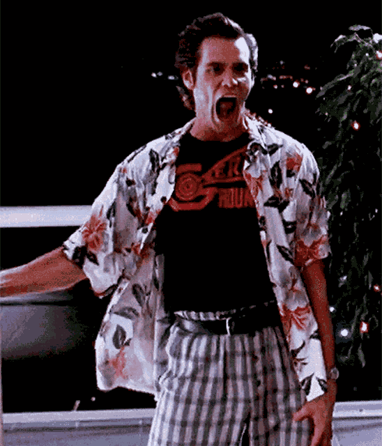Jim Carrey Ace Ventura GIF