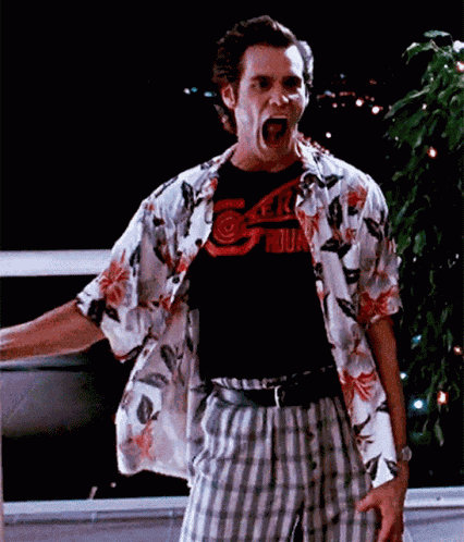 Jim Carrey Ace Ventura GIF