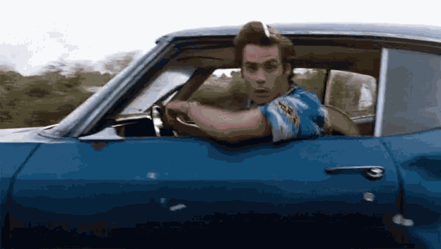 Jim Carrey Car GIF