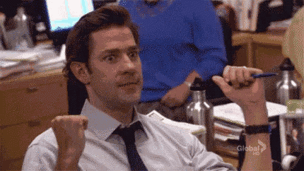 Jim Halpert John Krasinski GIF