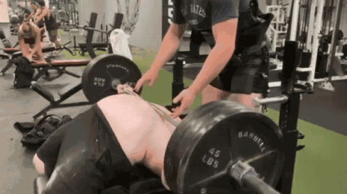 Jimmy Kolb Bench Press GIF