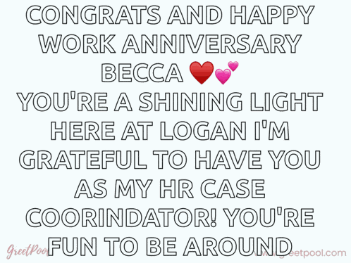 Job Anniversary Employee Of The Month GIF