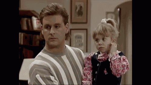 Joey Gladstone Michelle Tanner GIF