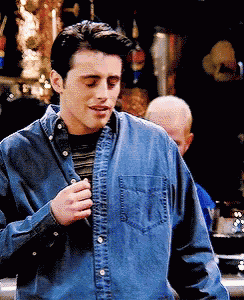 Joey Tribbiani Friends Season 1 GIF