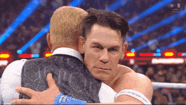 John Cena The Rock GIF