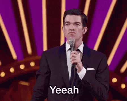 John Mulaney Yeah GIF