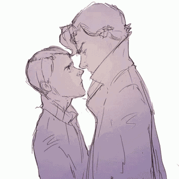Johnlock Sherlock GIF