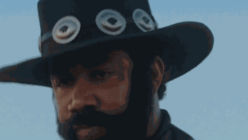Johnny Black Tip Of The Hat GIF