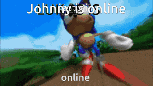 Johnny Sonic Online GIF