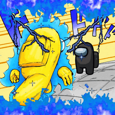Jojo'S Bizarre Adventure Among Us GIF
