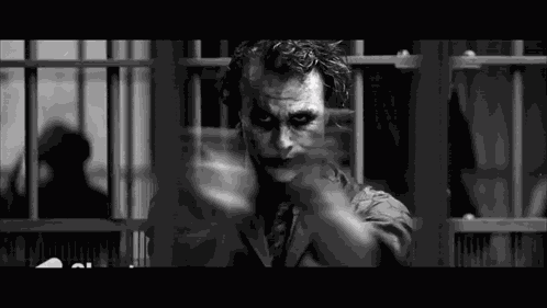 Joker Clapping Heath Ledger GIF