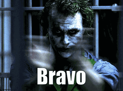 Joker Clapping GIF