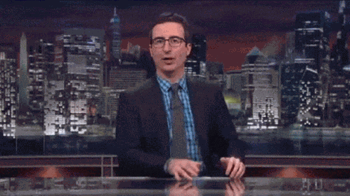 Jon Oliver John Oliver GIF