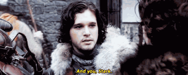 Jon Snow Game Of Thrones GIF
