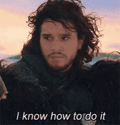 Jon Snow I Know How To Do It GIF