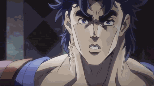 Jonathan Joestar Vs Dio Brando Hamon Vs Vampirism GIF