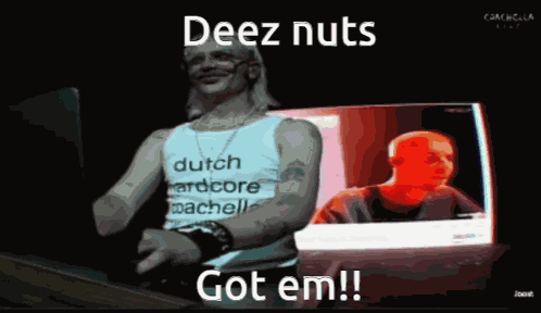 Joost Klein Deez Nuts GIF