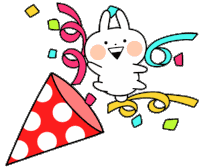 Joy Bunny Sticker