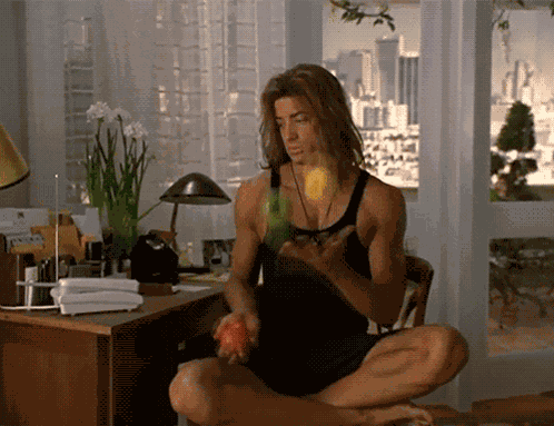 Juggling George Of The Jungle GIF