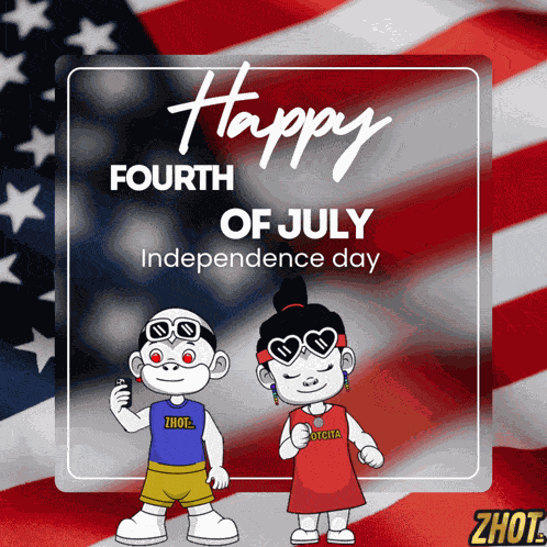 July 4th Emoji American Flag Emoji GIF
