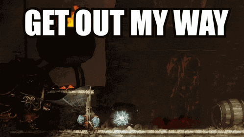 Jump King Quest Get Out My Way GIF