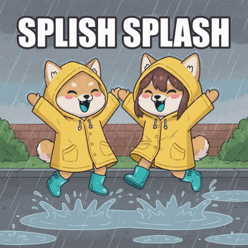 Jump Rain GIF