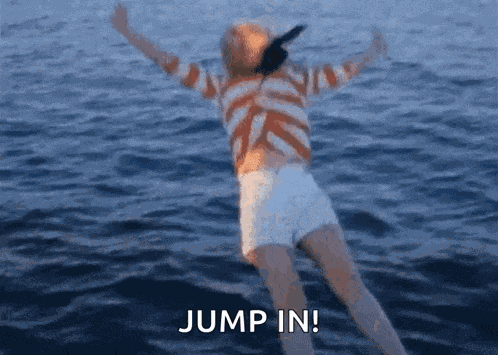 Jump Water GIF