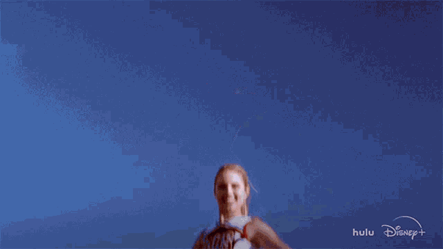 Jumping Quinn Fabray GIF