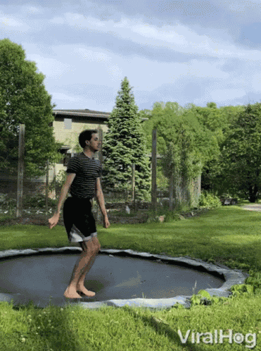 Jumping Viralhog GIF