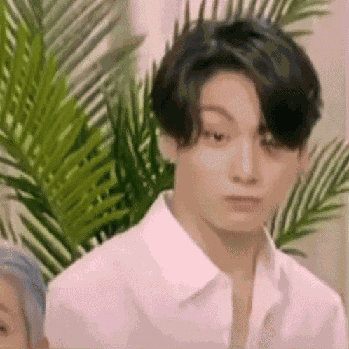 Jungkook Staring GIF