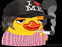 Junmyeon Smoking Duck Smoke Ducks GIF