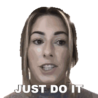 Just Do It Happily Sticker