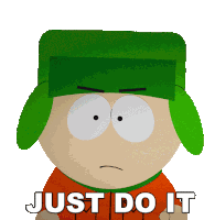 Just Do It Kyle Sticker