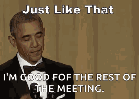 Just Like That President GIF