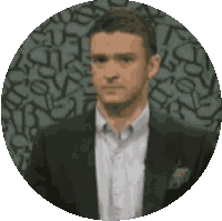 Justin Timberlake Awkward Sticker