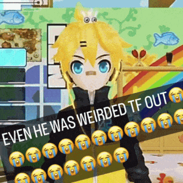 Kagamine Len Vocaloid GIF