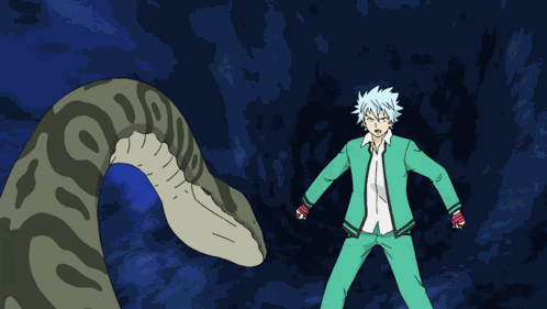 Kaidou Shun Snake GIF