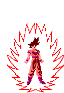 Kaioken Goku Sticker
