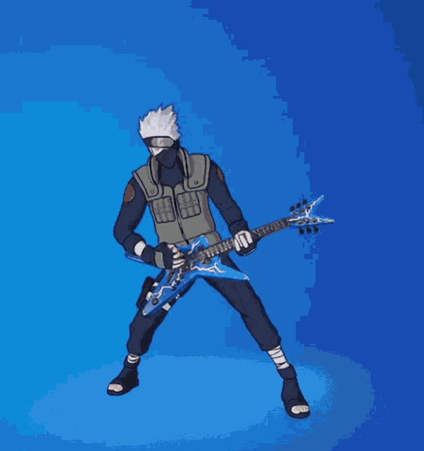 Kakashi Fortnite GIF