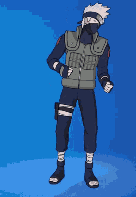 Kakashi Fortnite GIF