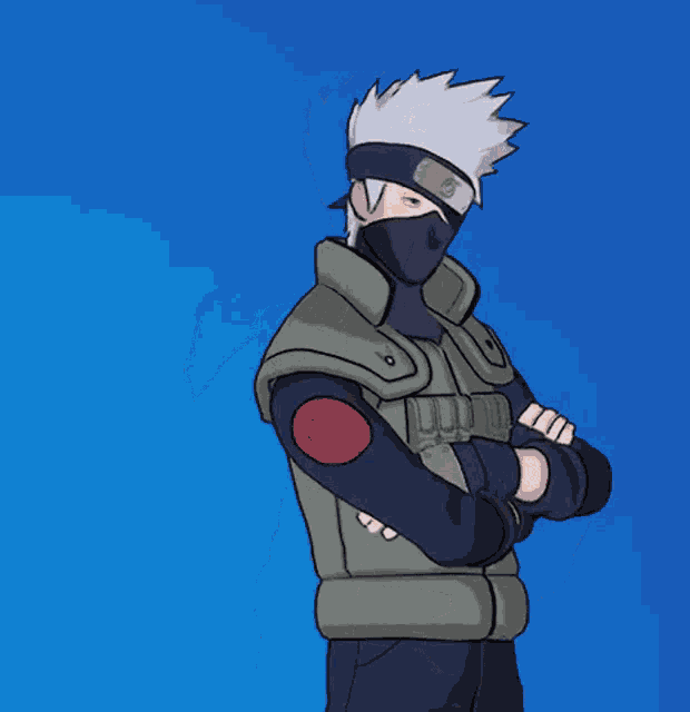 Kakashi Fortnite GIF