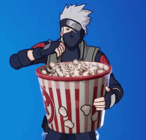 Kakashi Fortnite GIF