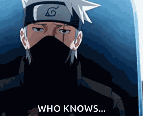 Kakashi Hatake Bored GIF