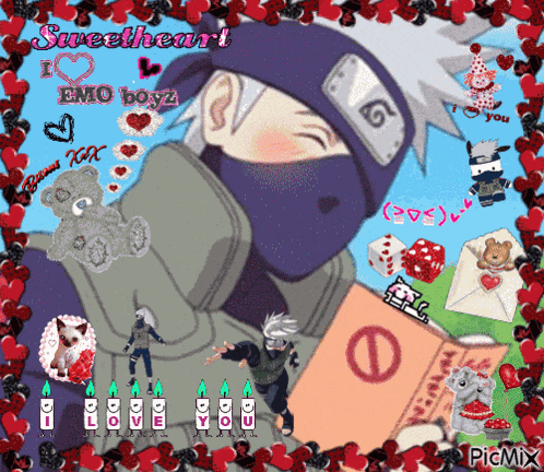 Kakashi Hatake I Love You GIF
