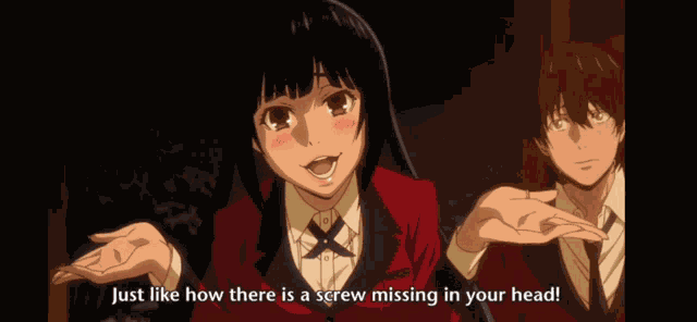 Kakegurui Yumeko GIF